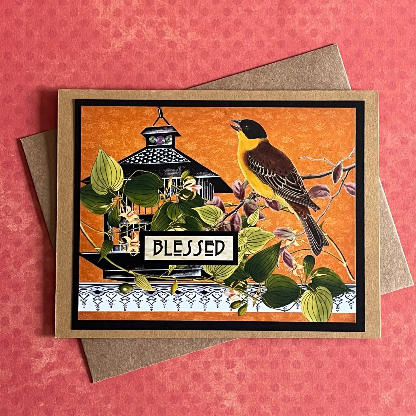 Grateful Thankful Joyful Blessed Note Cards Four Pack