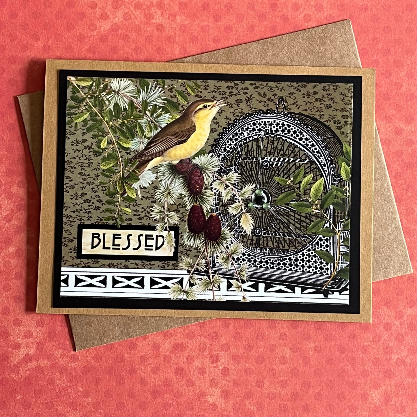 Grateful Thankful Joyful Blessed Note Cards Four Pack