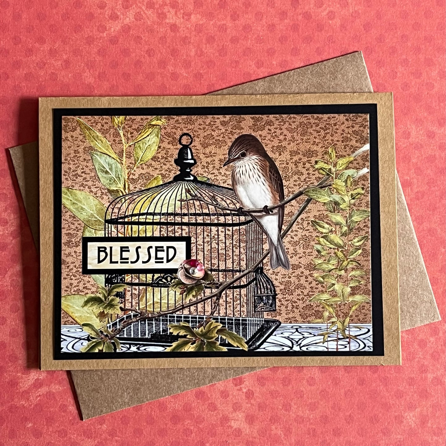 Grateful Thankful Joyful Blessed Note Cards Four Pack