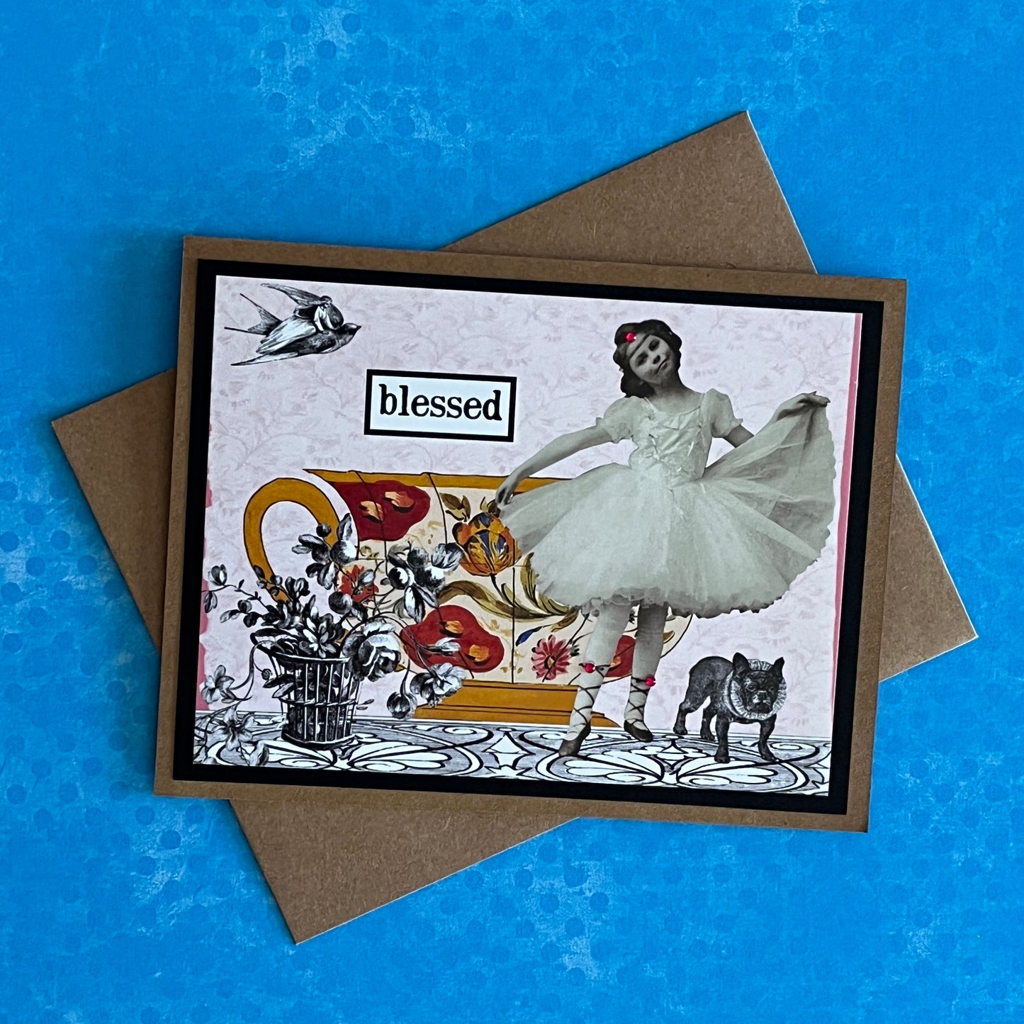 Grateful Thankful Joyful Blessed Note Cards Four Pack