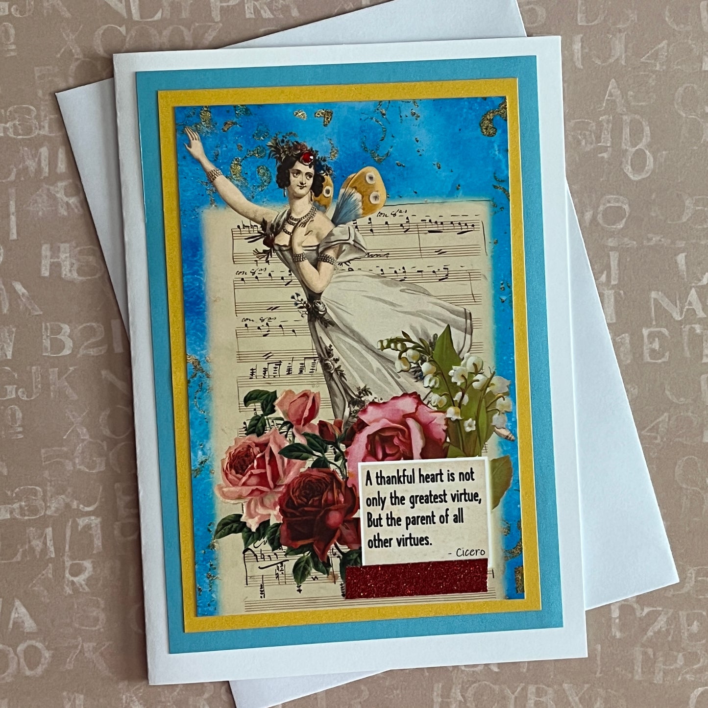 Grateful Fairies Greeting Cards