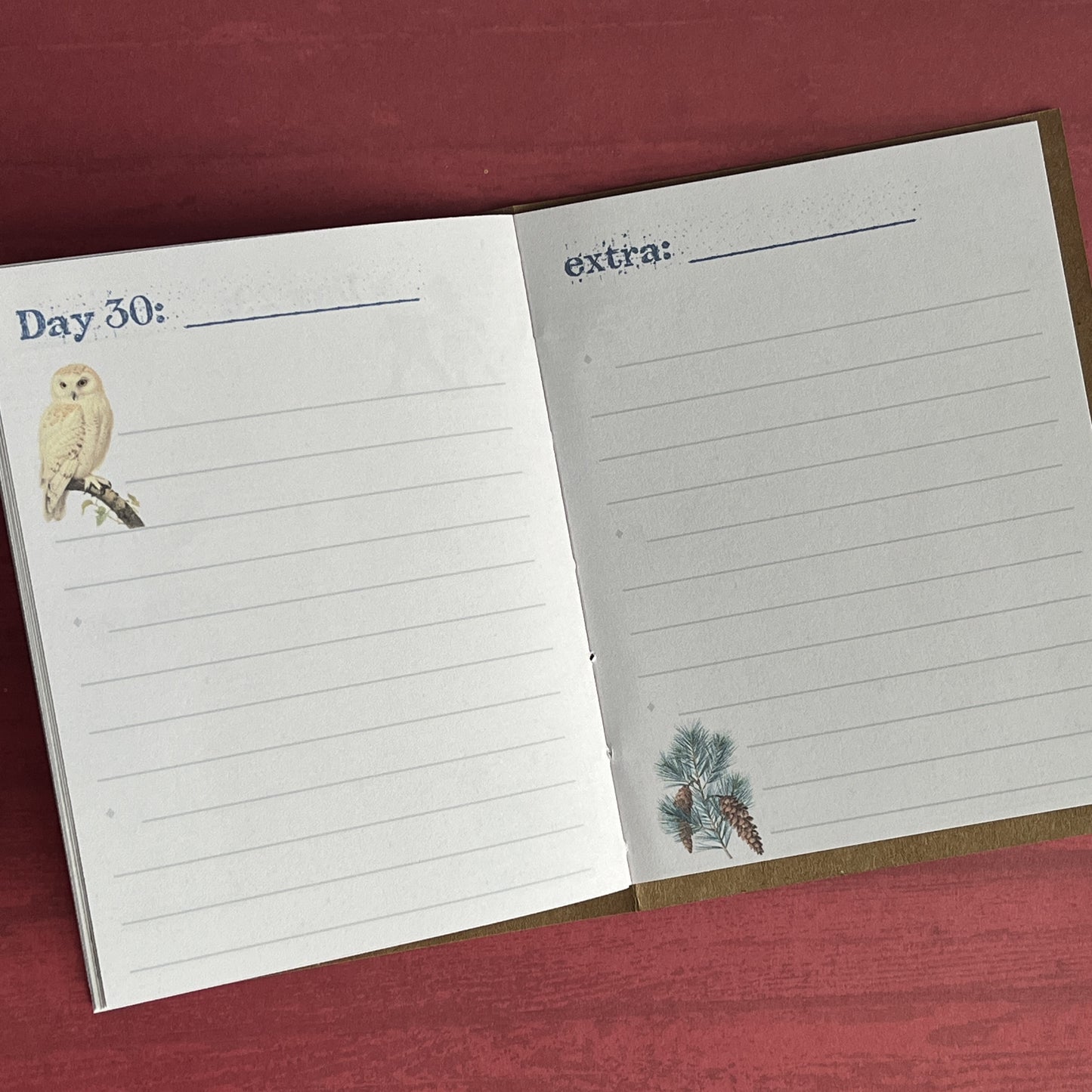 30 Day Mini Gratitude Journal