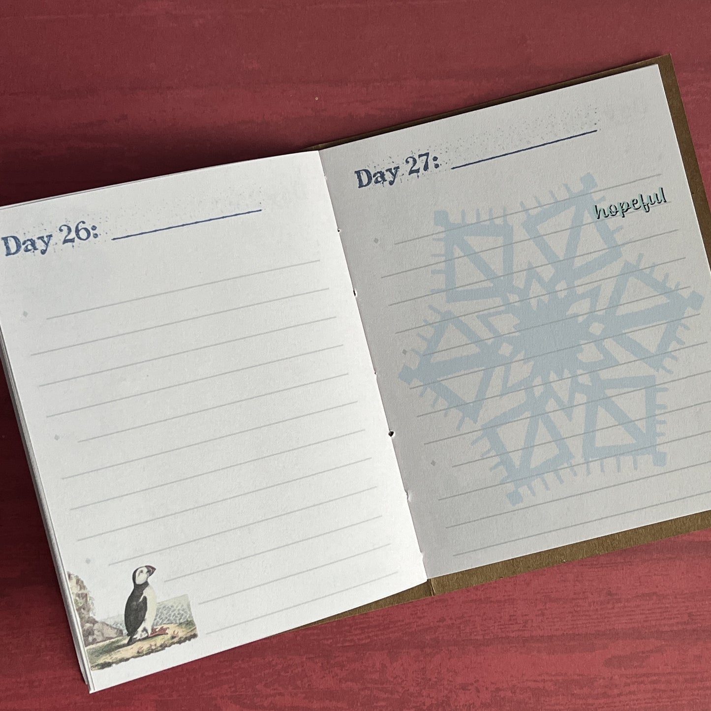 30 Day Mini Gratitude Journal