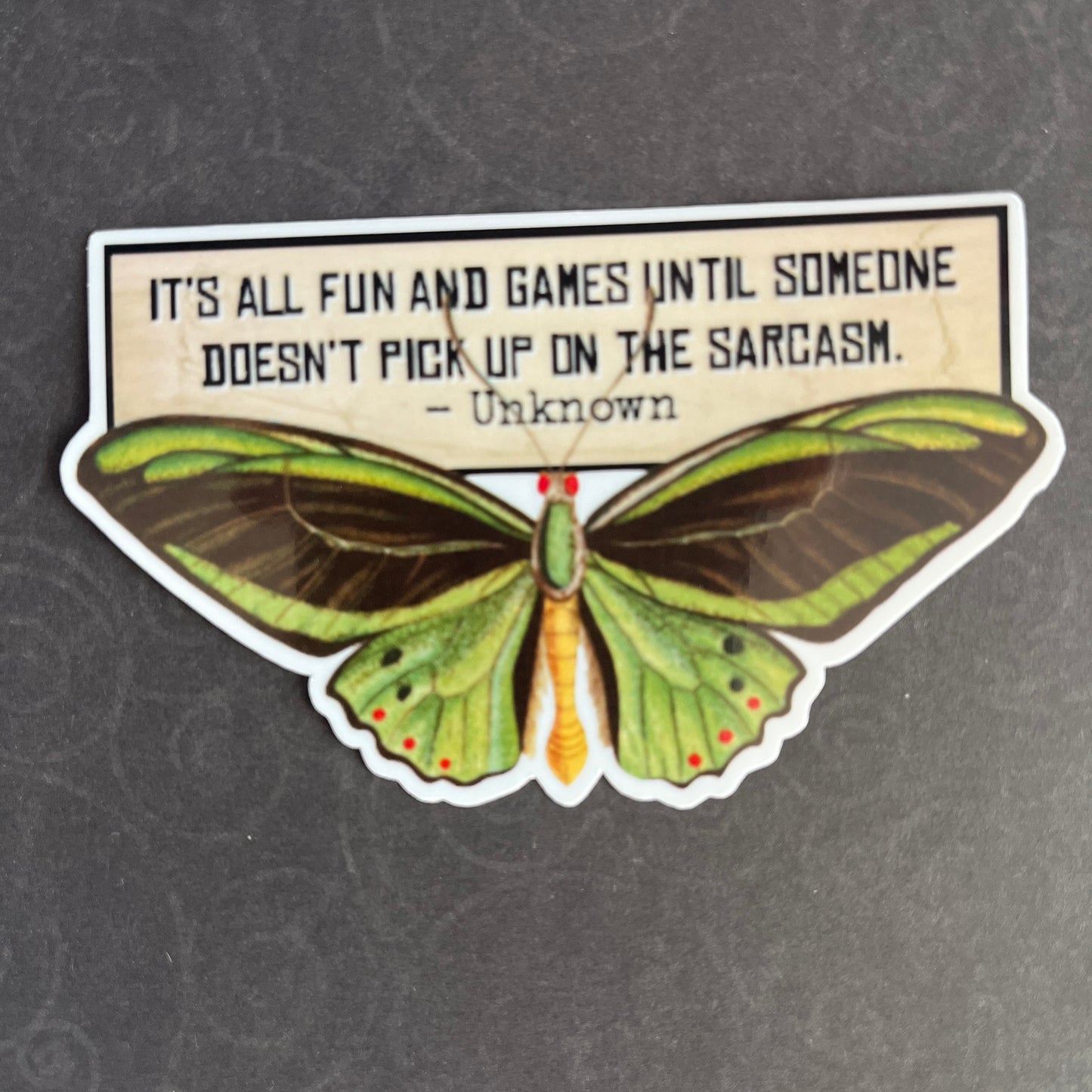 Snarkers - Beautiful Moths with Classic Insults