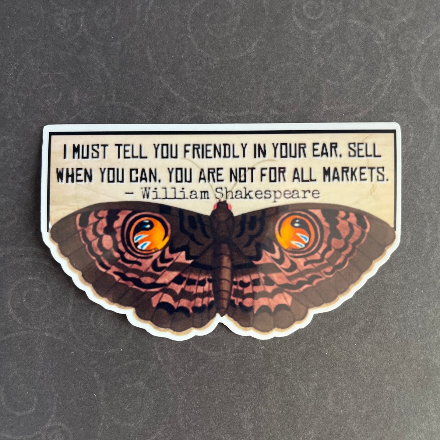 Snarkers - Beautiful Moths with Classic Insults