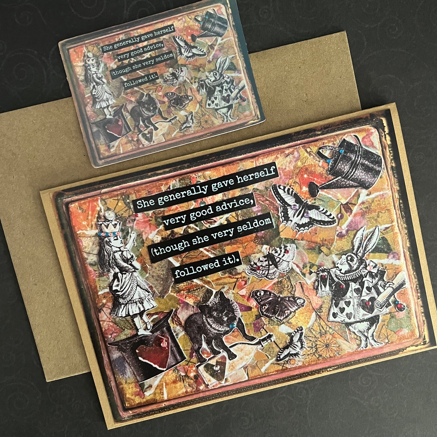 Mini Montage - Greeting Card & Sticker Pack