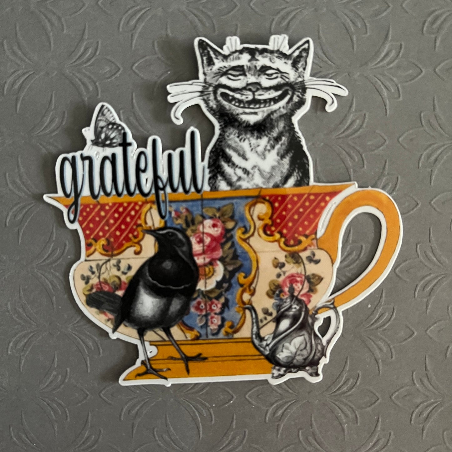 Alice in Wonderland Teacup Stickers