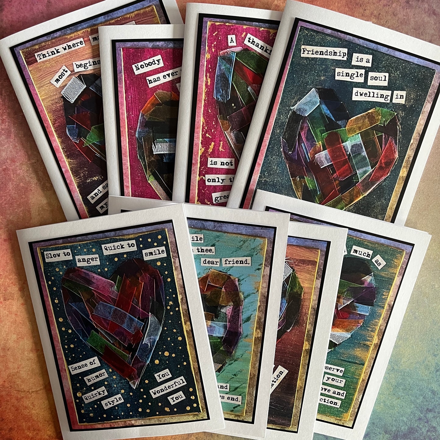 HartzArt Note Cards - 8 Pack