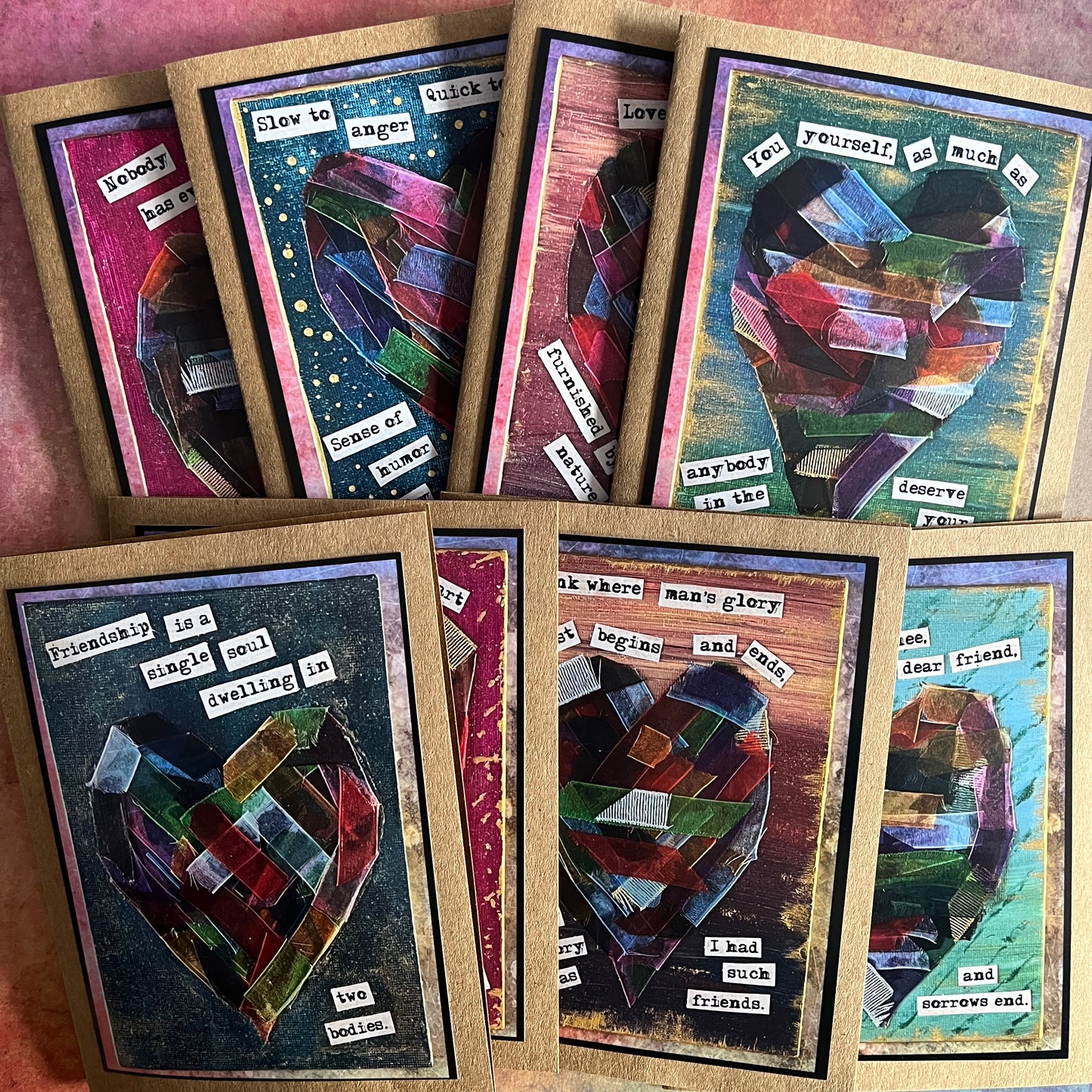 HartzArt Note Cards - 8 Pack