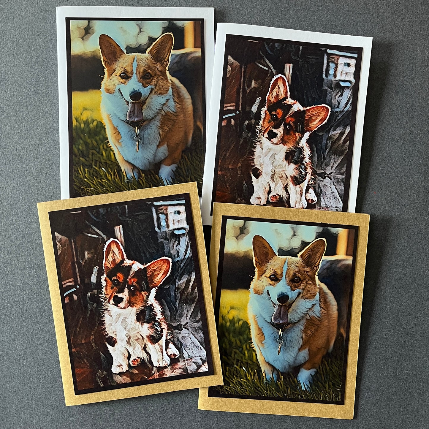 hArtDogz Breed Note Cards 2 pack