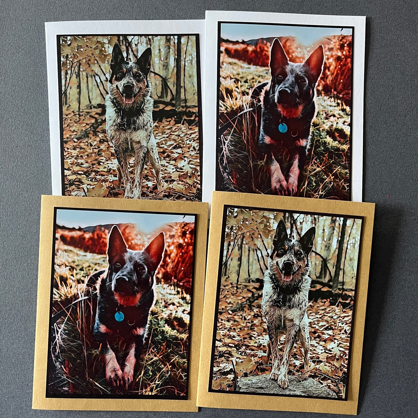 hArtDogz Breed Note Cards 2 pack
