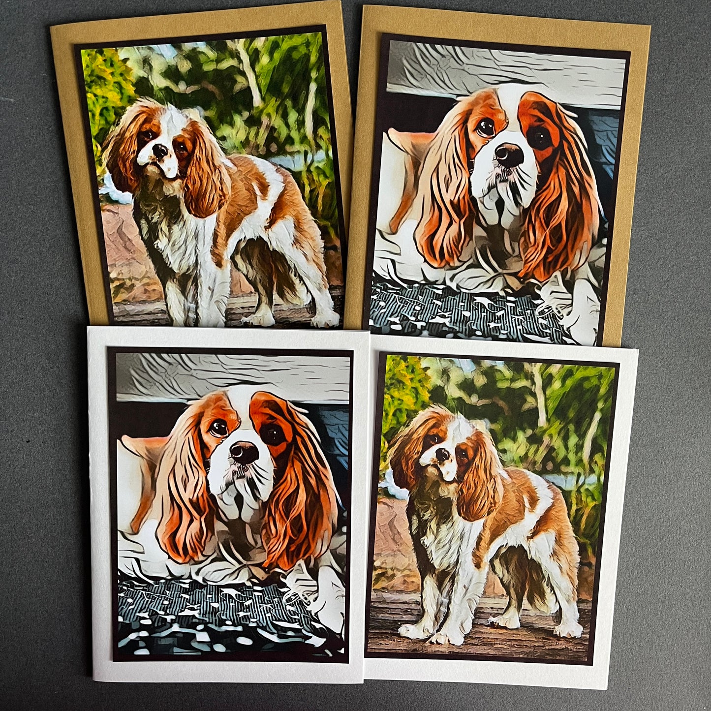 hArtDogz Breed Note Cards 2 pack
