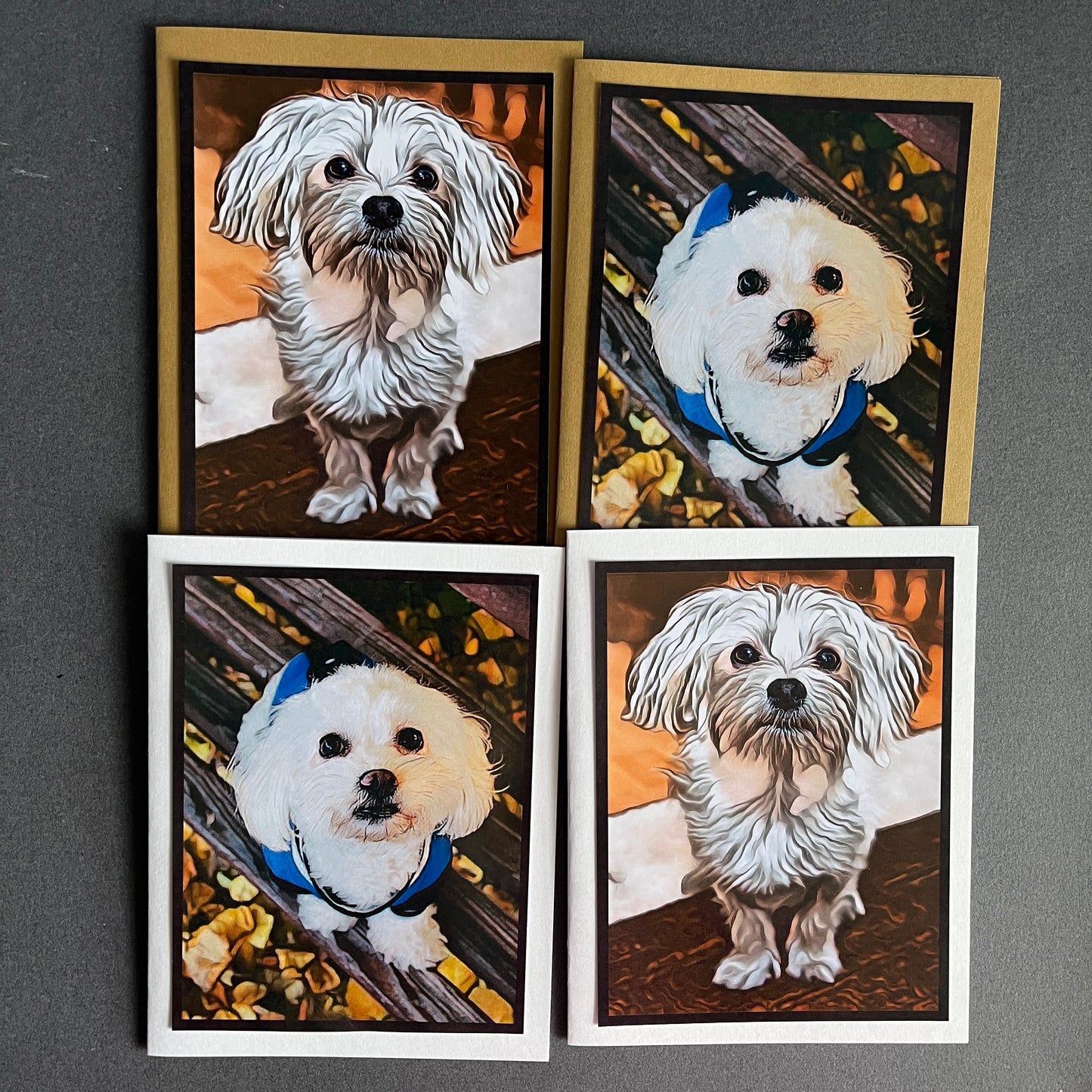 hArtDogz Breed Note Cards 2 pack