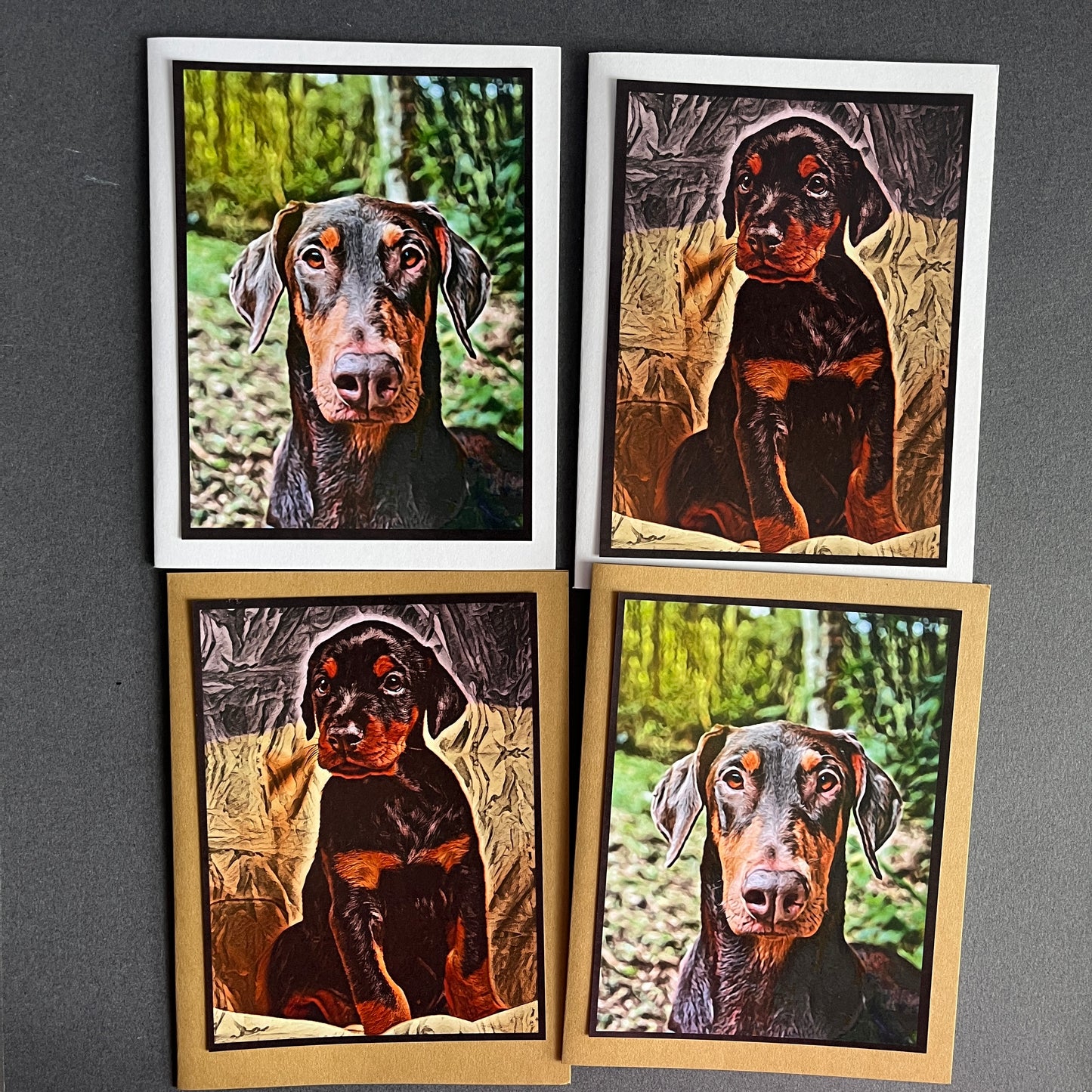 hArtDogz Breed Note Cards 2 pack