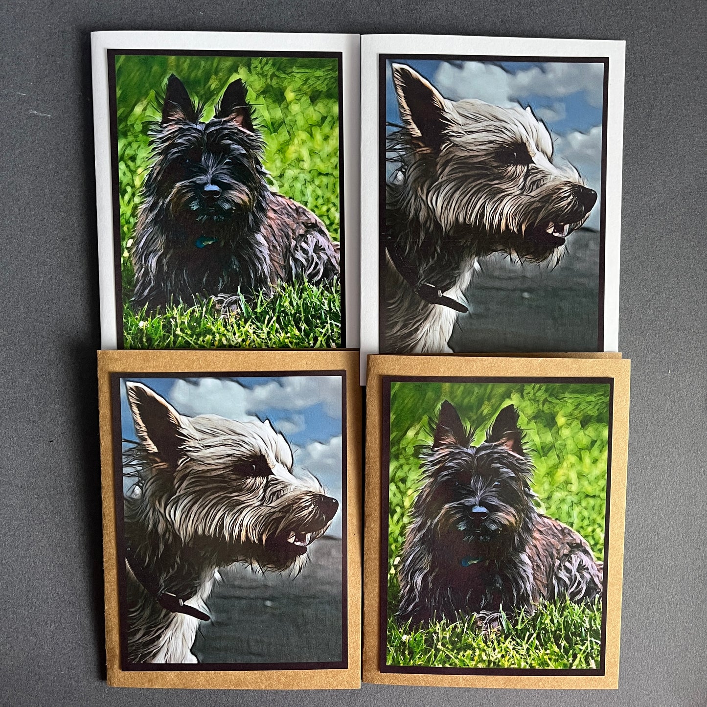 hArtDogz Breed Note Cards 2 pack