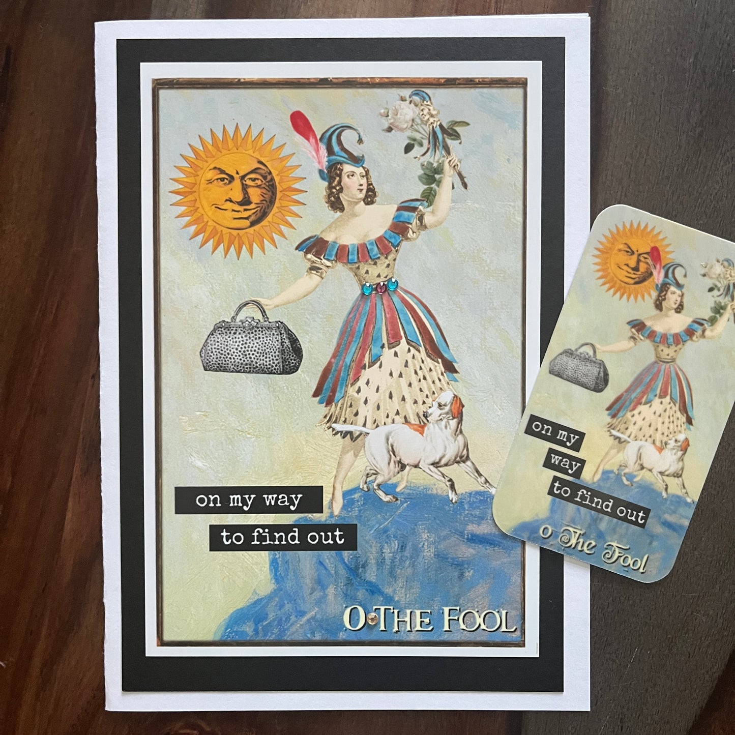 Major Arcana Tarot Greeting Card & Sticker Pack
