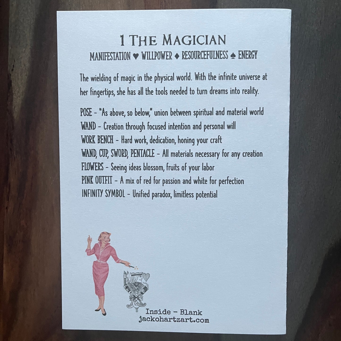 Major Arcana Tarot Greeting Card & Sticker Pack