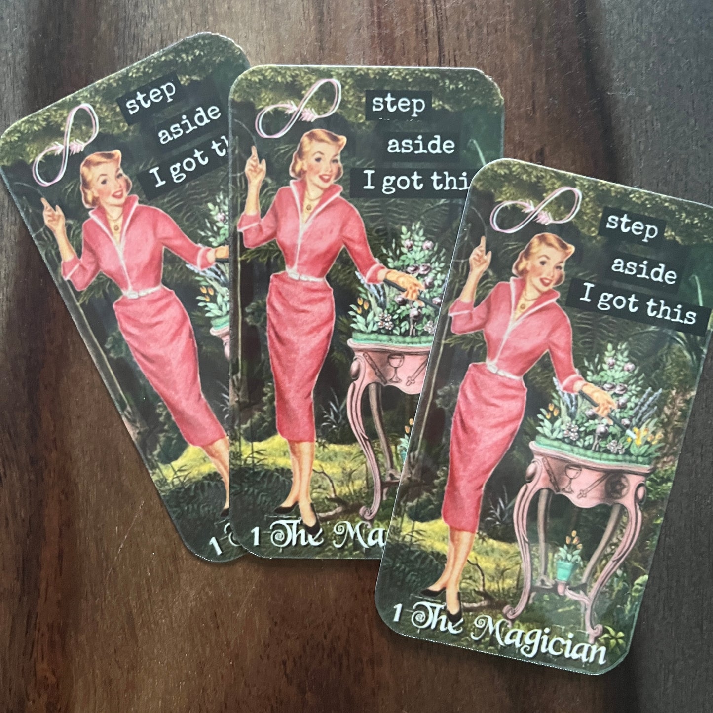 Major Arcana Tarot Greeting Card & Sticker Pack