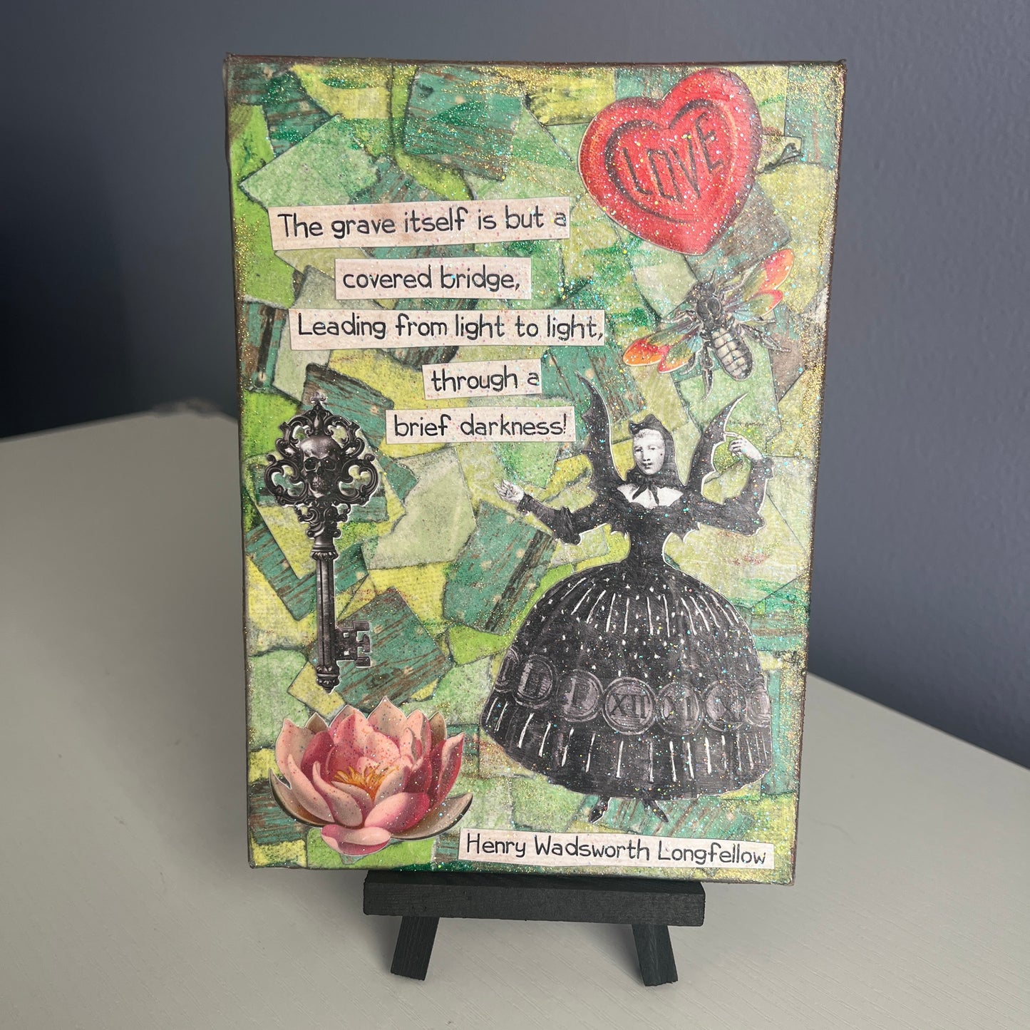 Memento Mori Original Collage