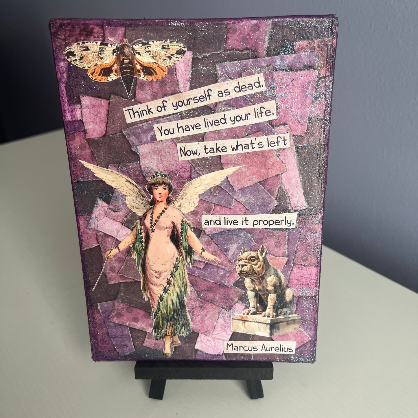 Memento Mori Original Collage