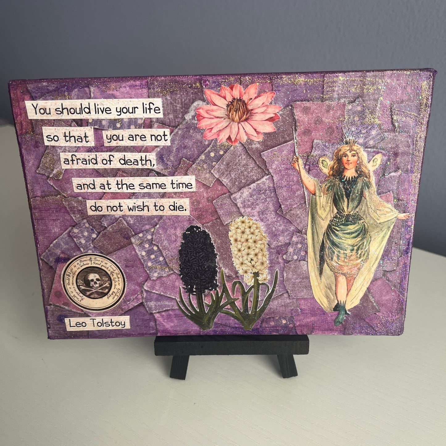 Memento Mori Original Collage