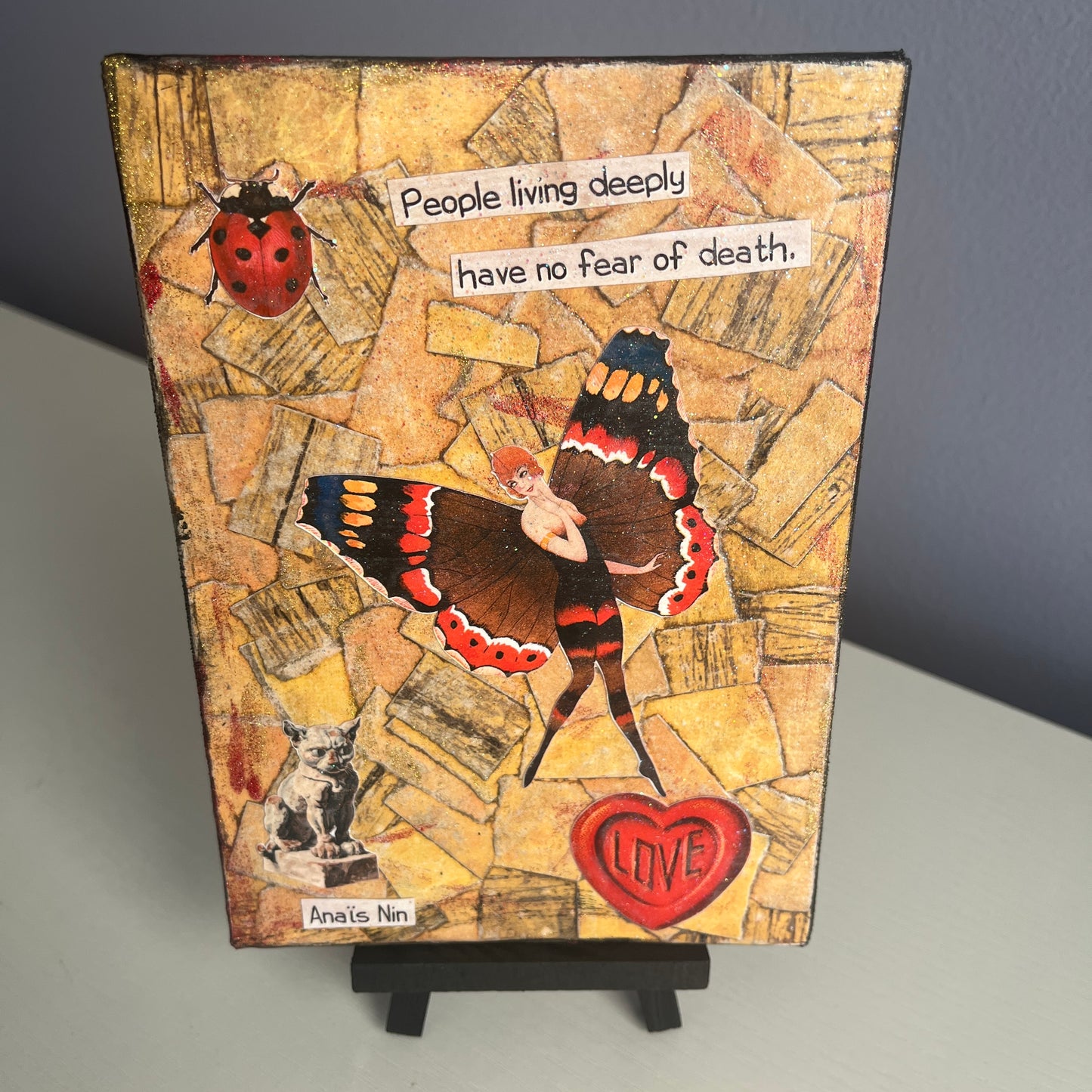 Memento Mori Original Collage