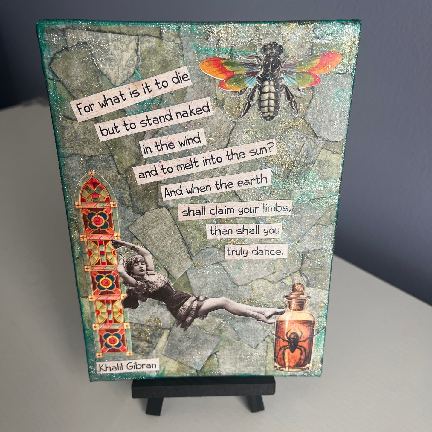 Memento Mori Original Collage