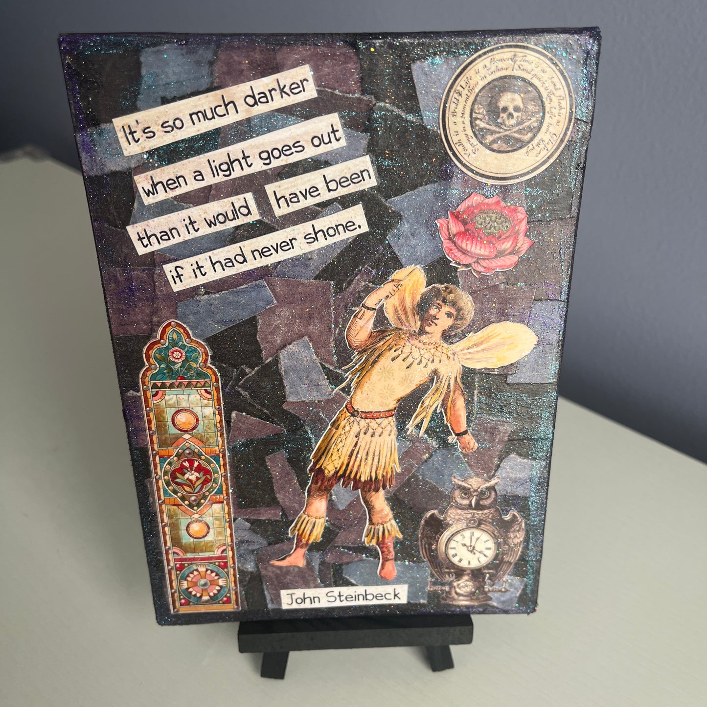 Memento Mori Original Collage