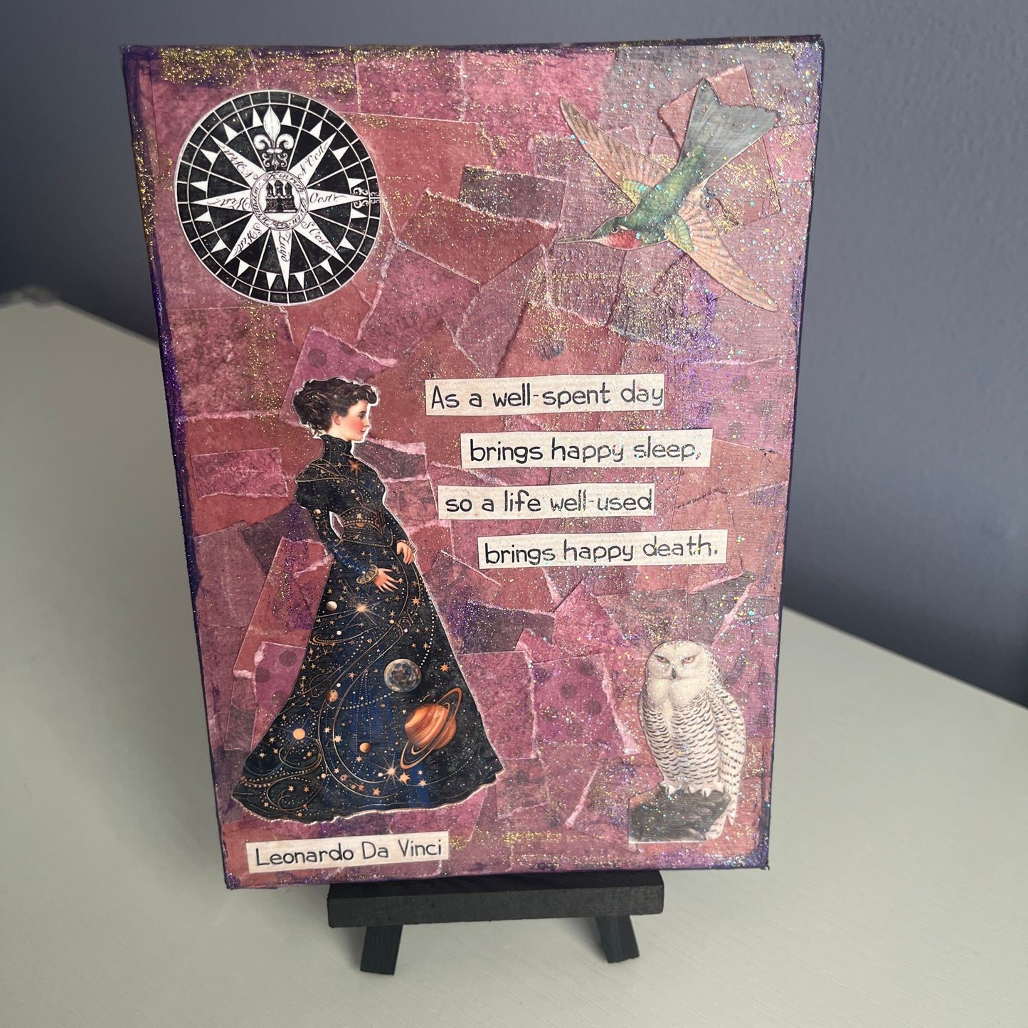 Memento Mori Original Collage