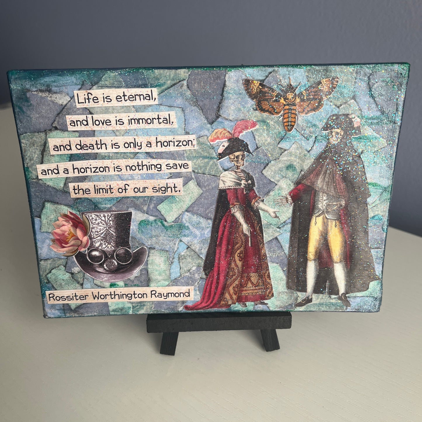 Memento Mori Original Collage