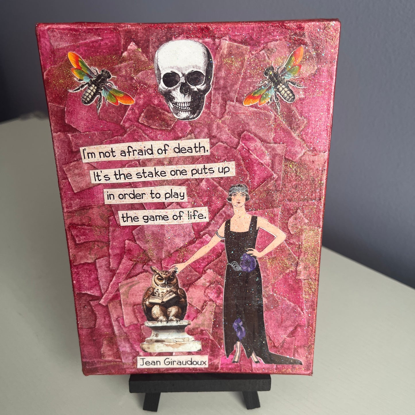 Memento Mori Original Collage