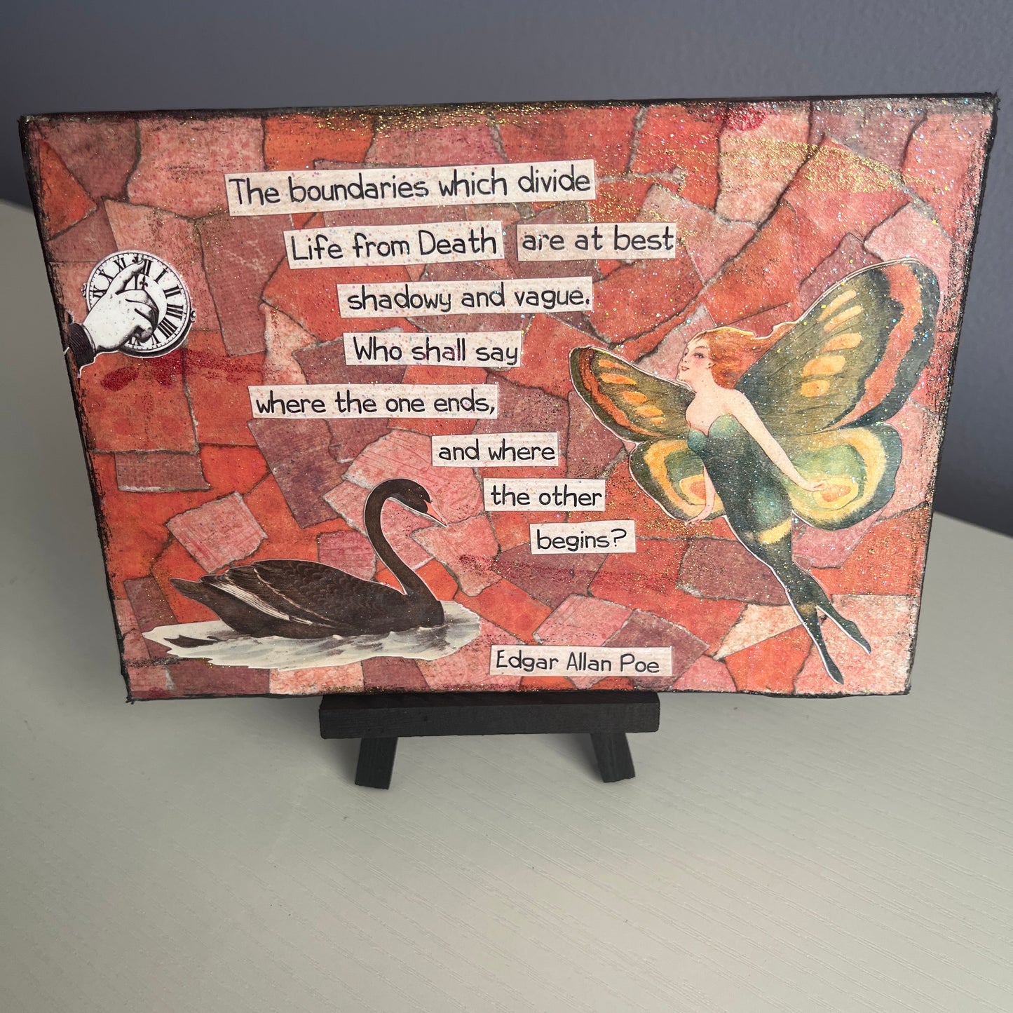 Memento Mori Original Collage