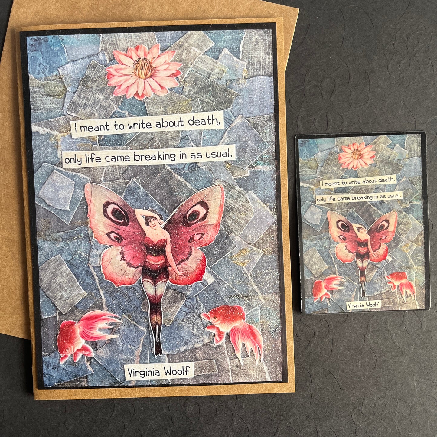 Memento Mori Greeting Card & Sticker Pack