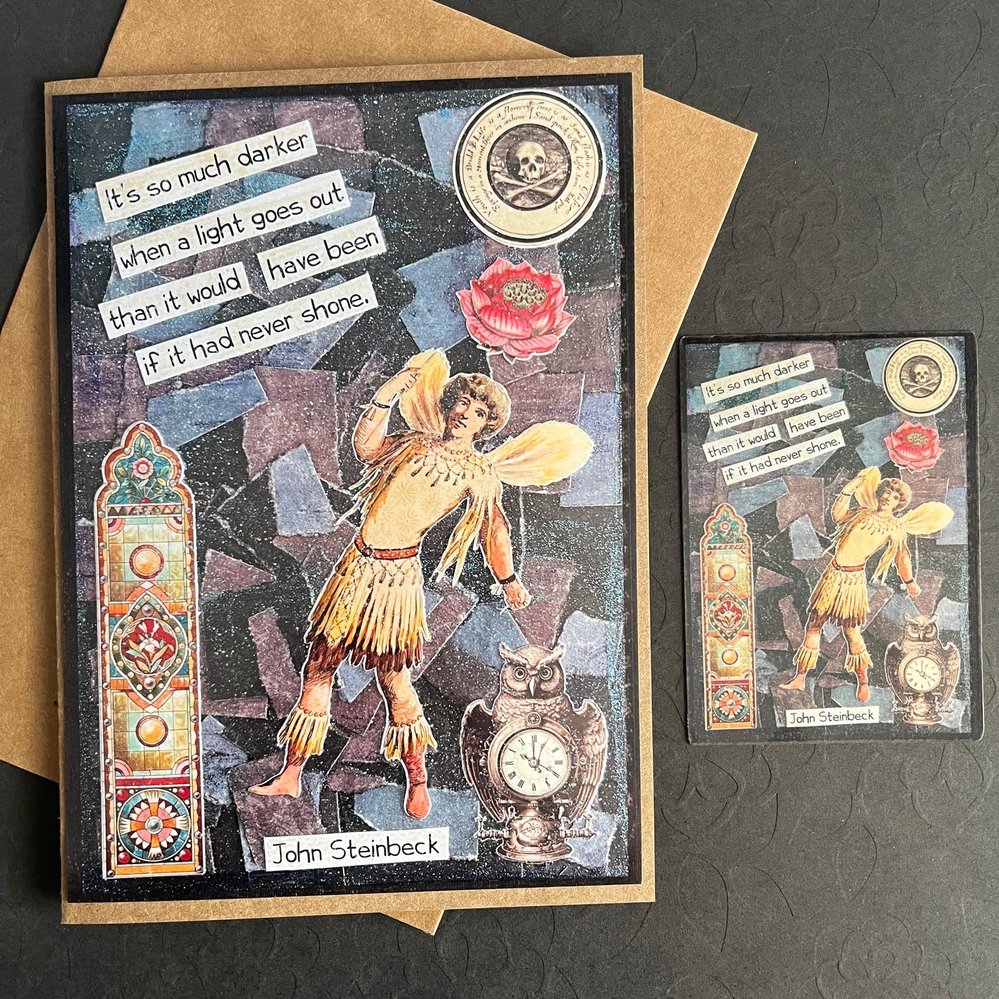 Memento Mori Greeting Card & Sticker Pack