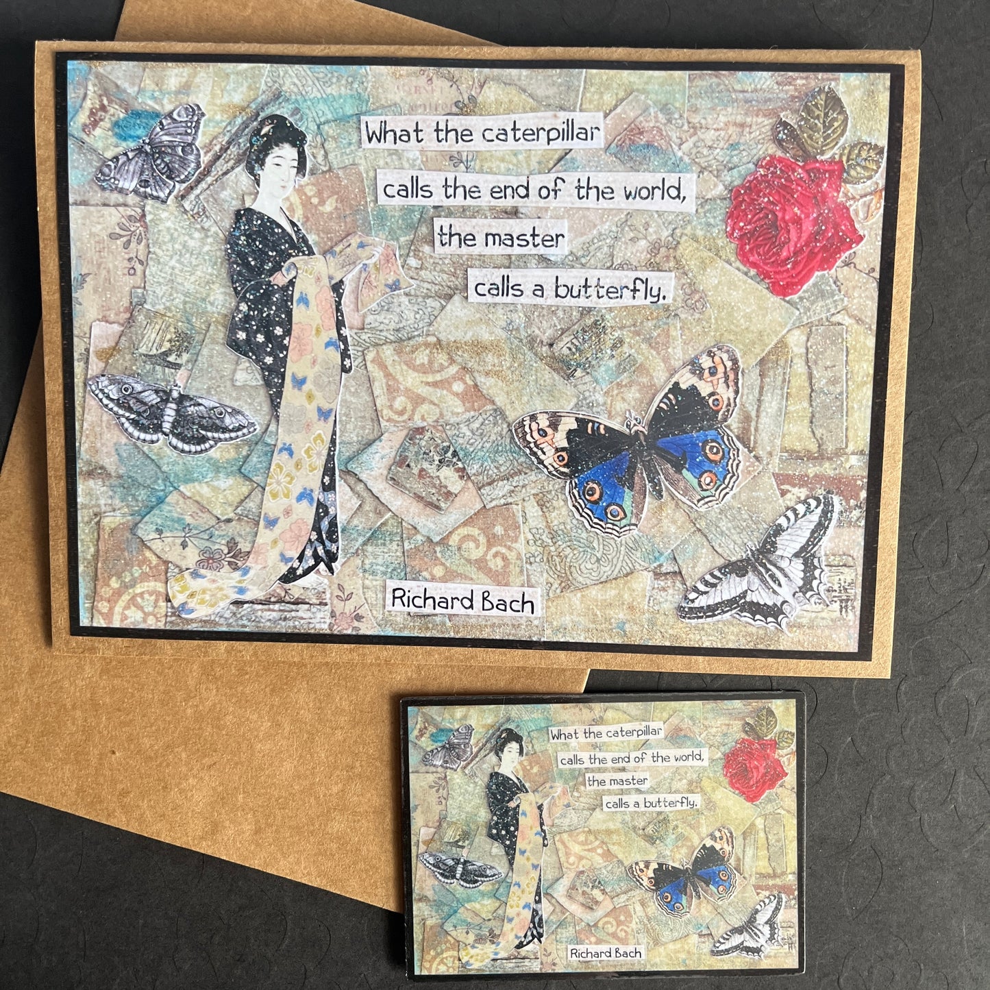 Memento Mori Greeting Card & Sticker Pack