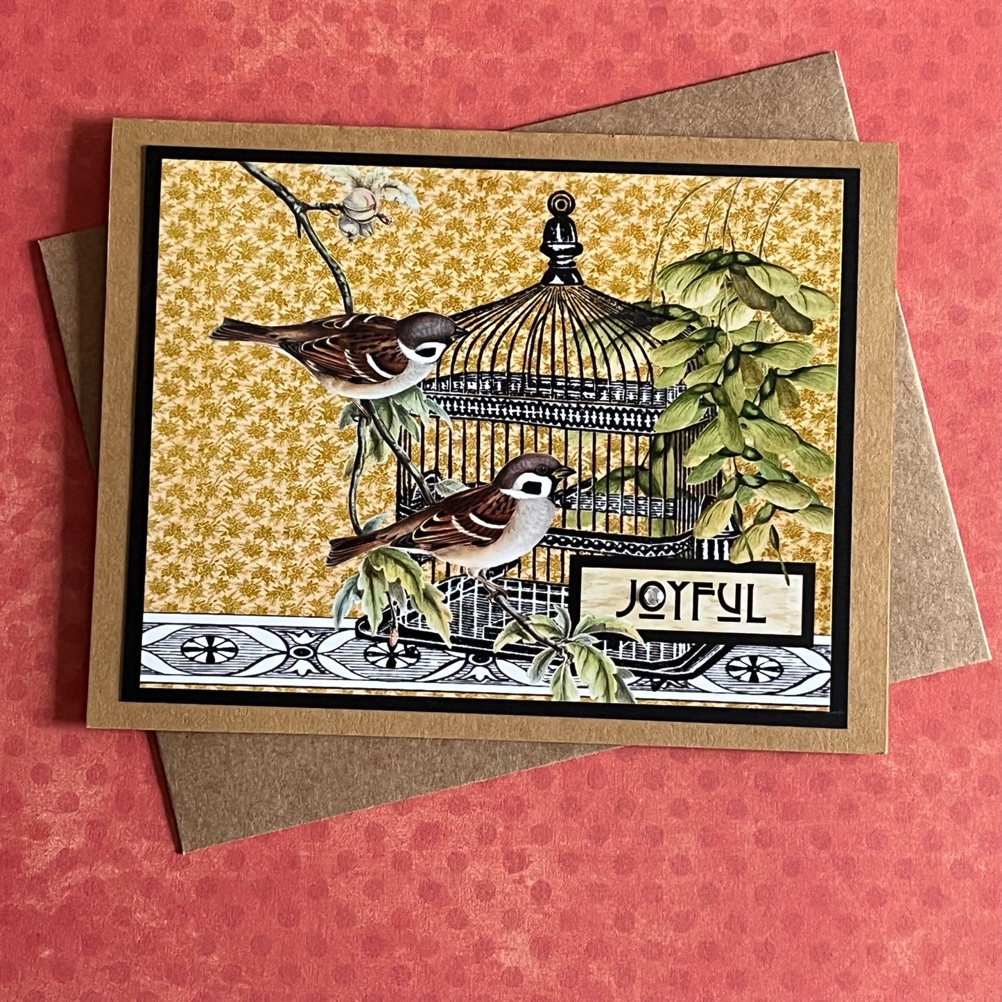 Grateful Thankful Joyful Blessed Note Cards Four Pack