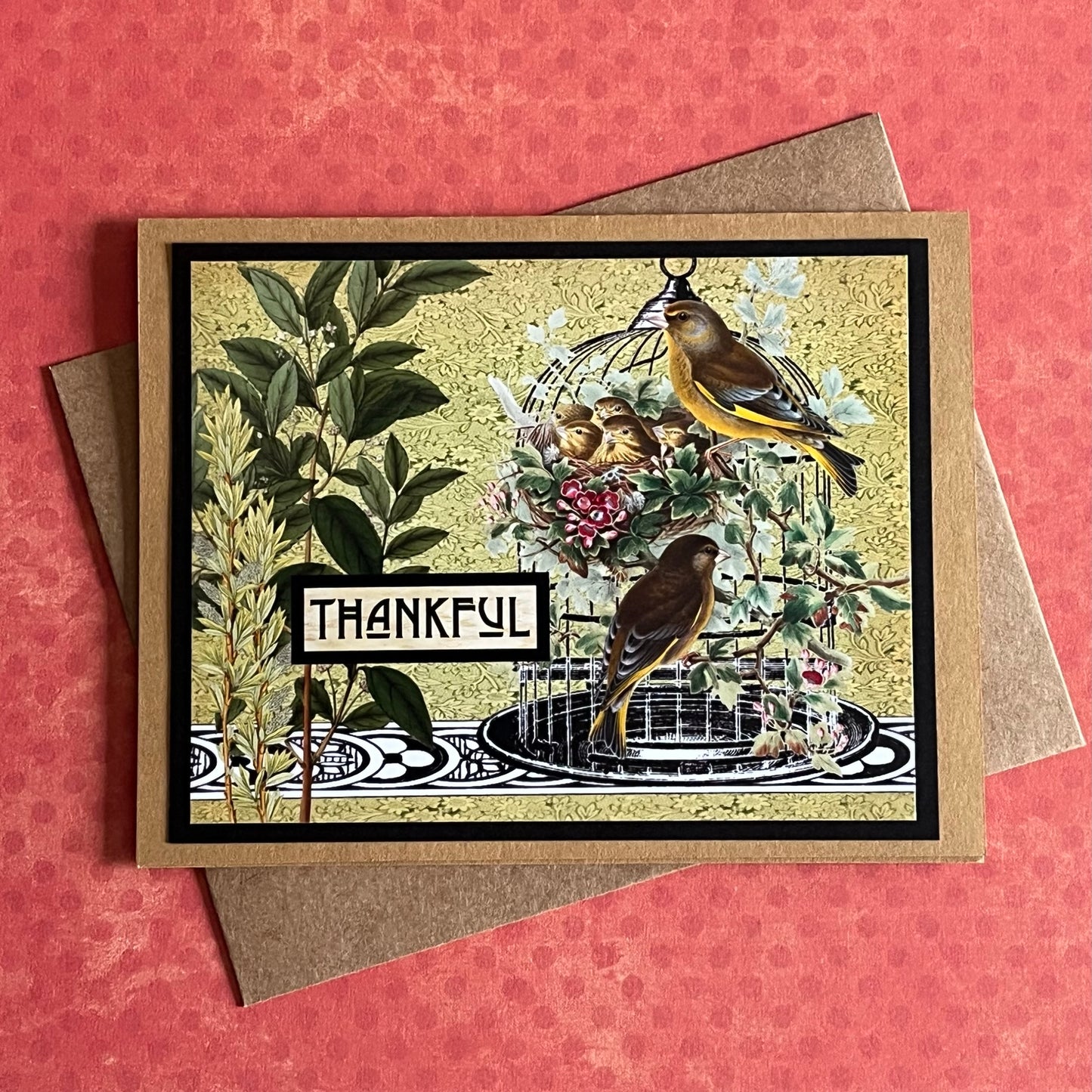 Grateful Thankful Joyful Blessed Note Cards Four Pack