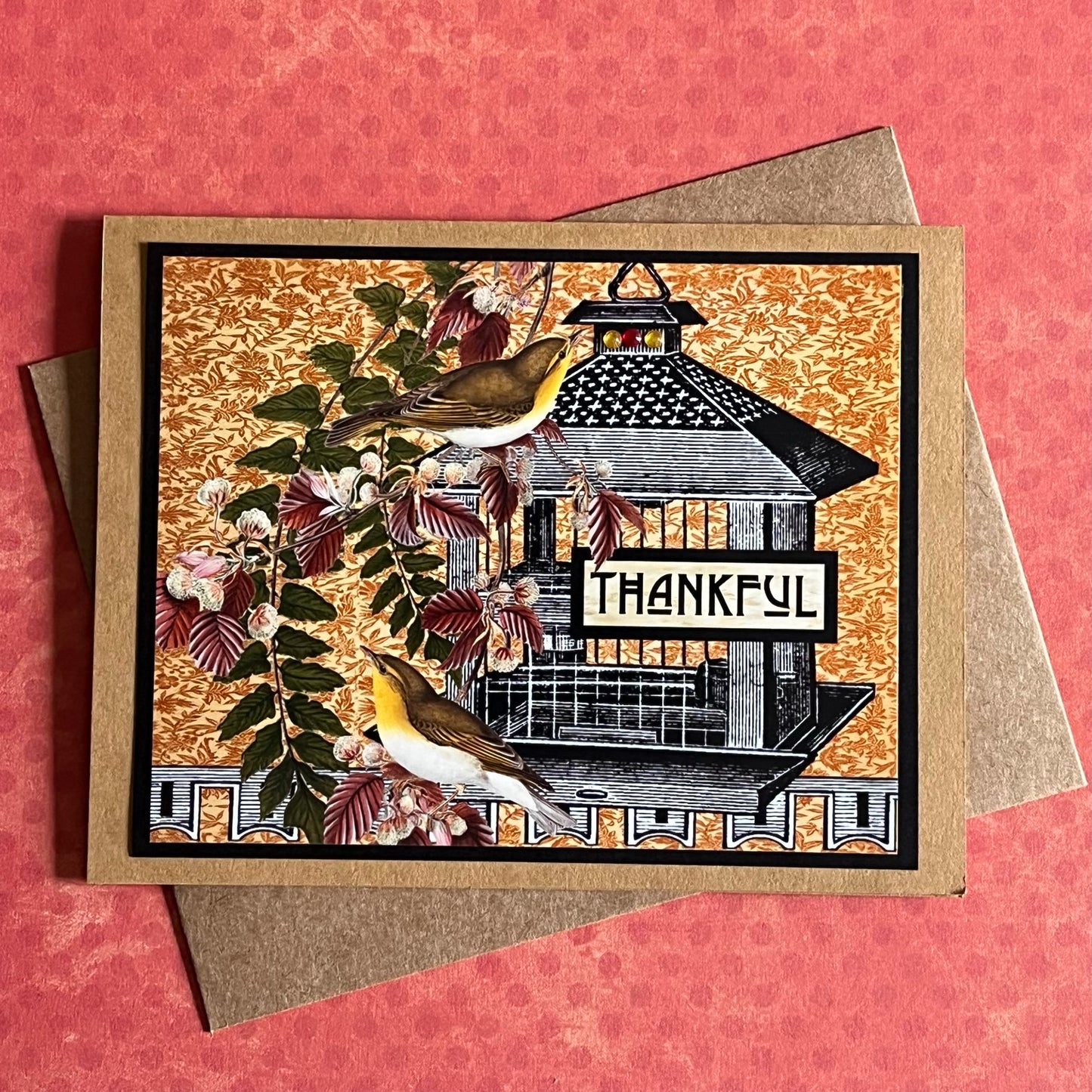 Grateful Thankful Joyful Blessed Note Cards Four Pack