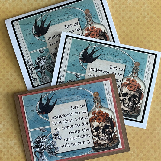 Quote Note Cards Three Pack 1 - 6