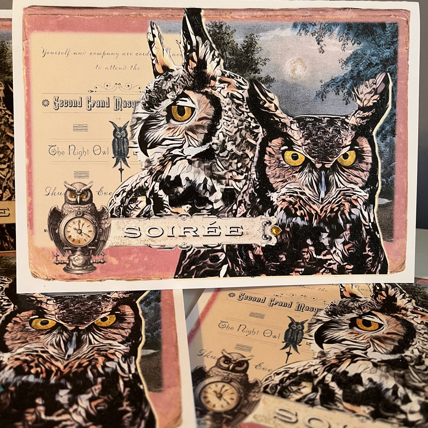 SALE 5 of 52 - Great Horned Owl