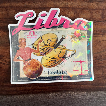 Zodiac Stickers - Large & Small