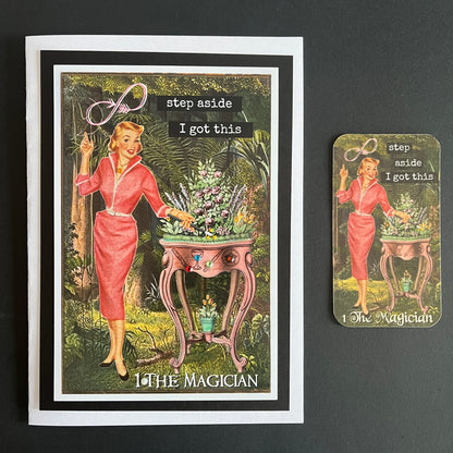 Major Arcana Tarot Greeting Card & Sticker Pack