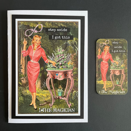 Major Arcana Tarot Greeting Card & Sticker Pack