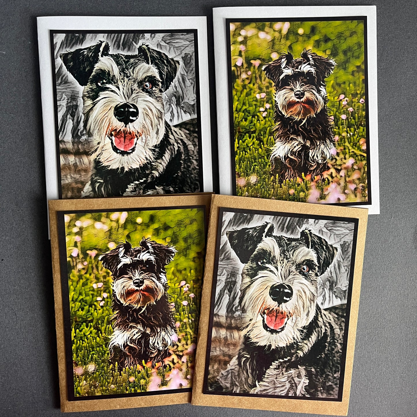hArtDogz Breed Note Cards 2 pack