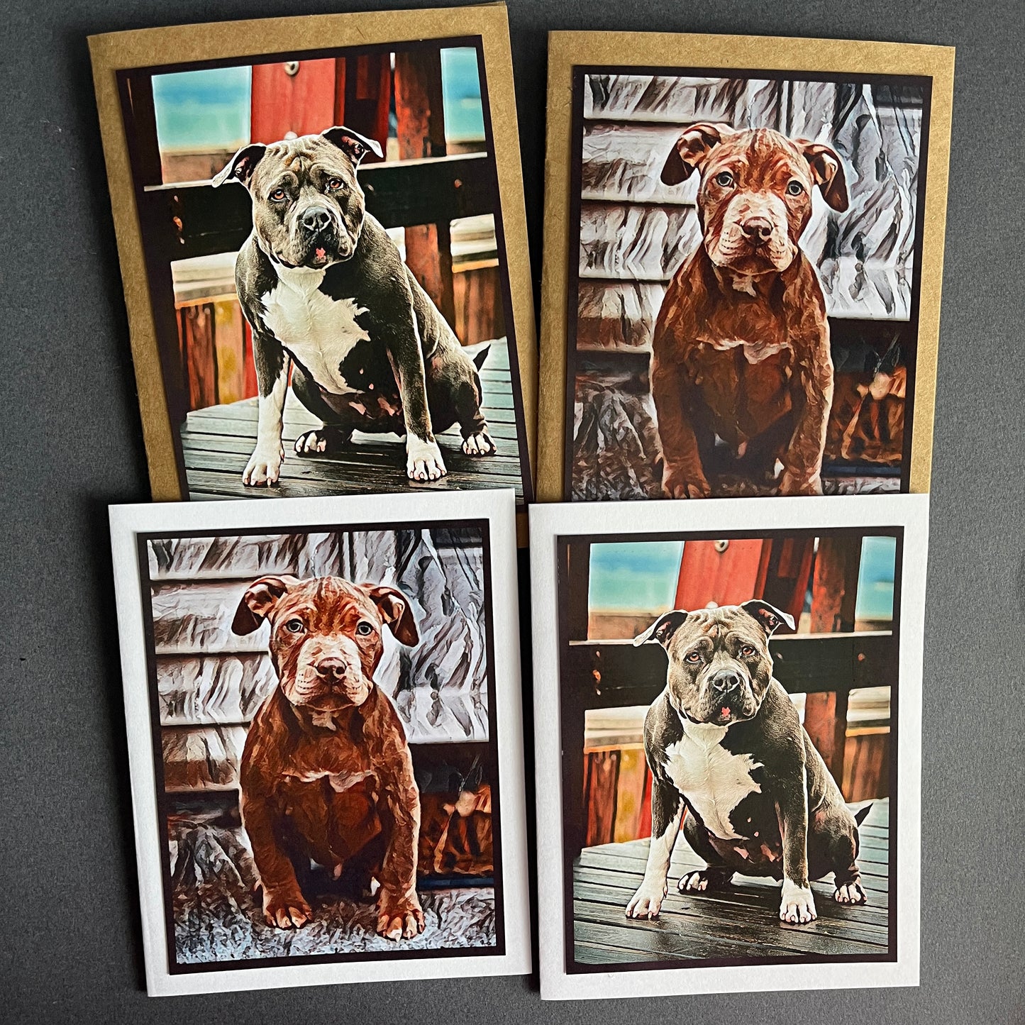 hArtDogz Breed Note Cards 2 pack