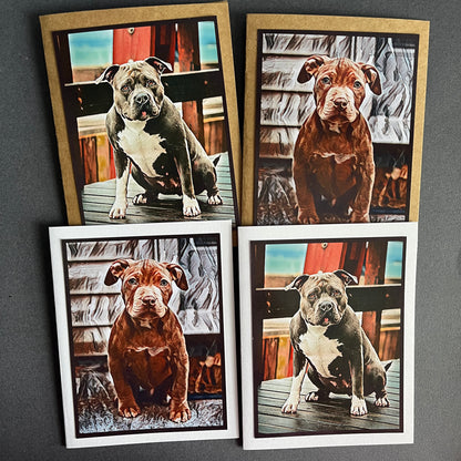 hArtDogz Breed Note Cards 2 pack