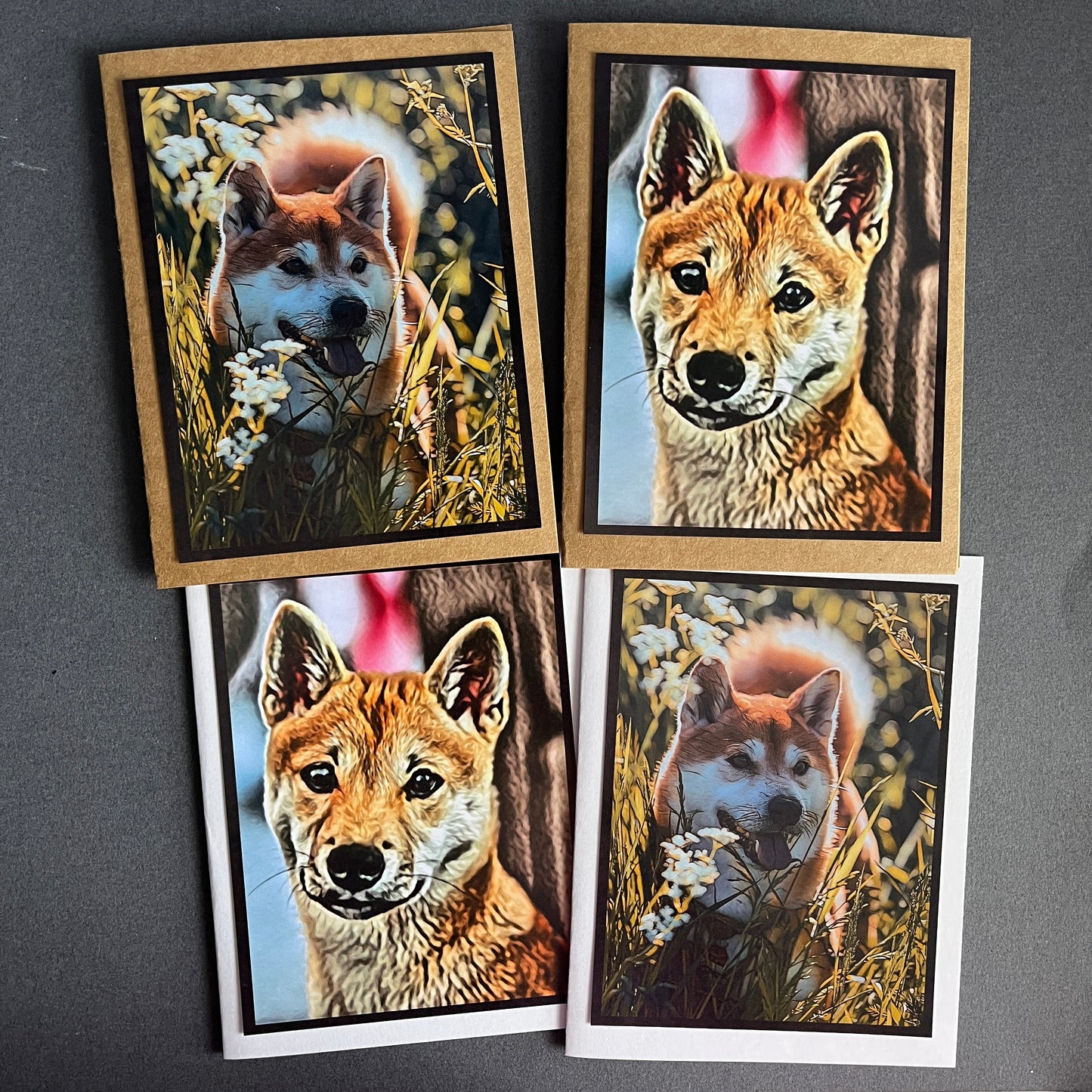hArtDogz Breed Note Cards 2 pack