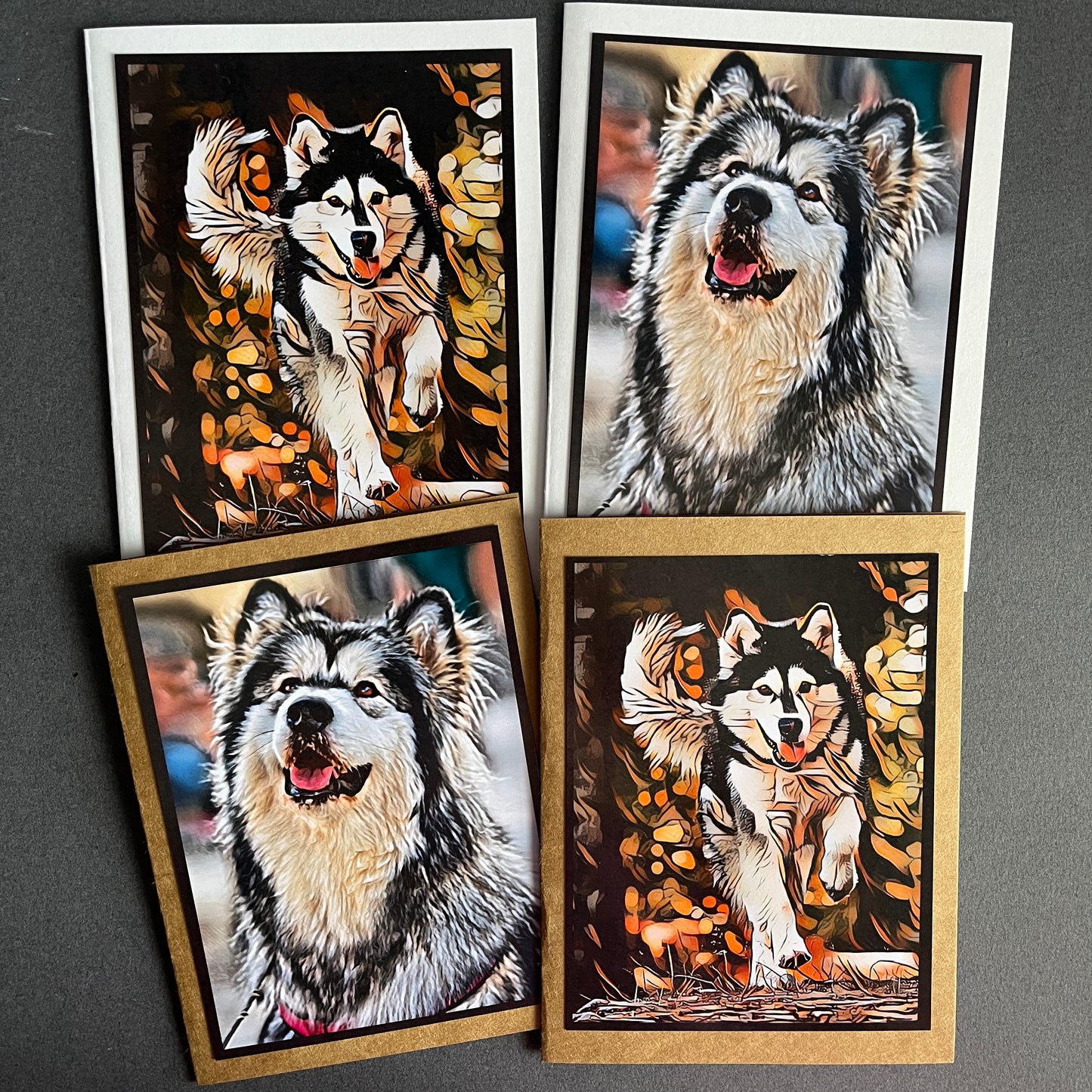hArtDogz Breed Note Cards 2 pack