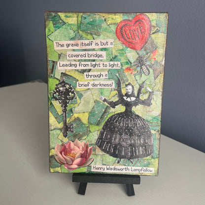 Memento Mori Original Collage