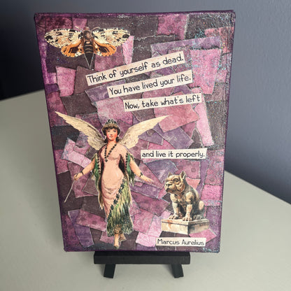 Memento Mori Original Collage